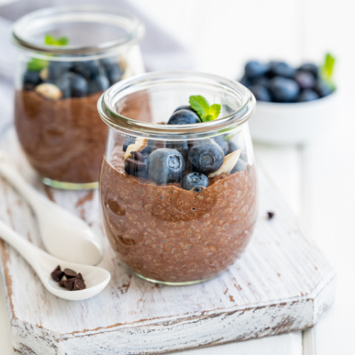 chocolate chia pudding