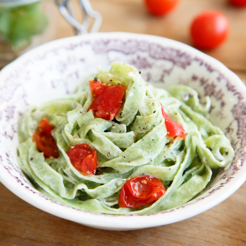 gluten free spinach pasta